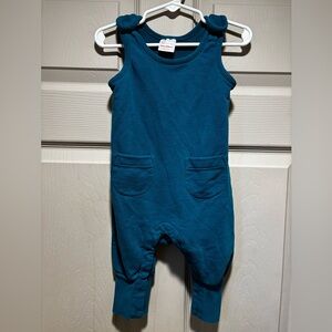 Hanna Andersson French Terry Overalls 75cm 12-18 months